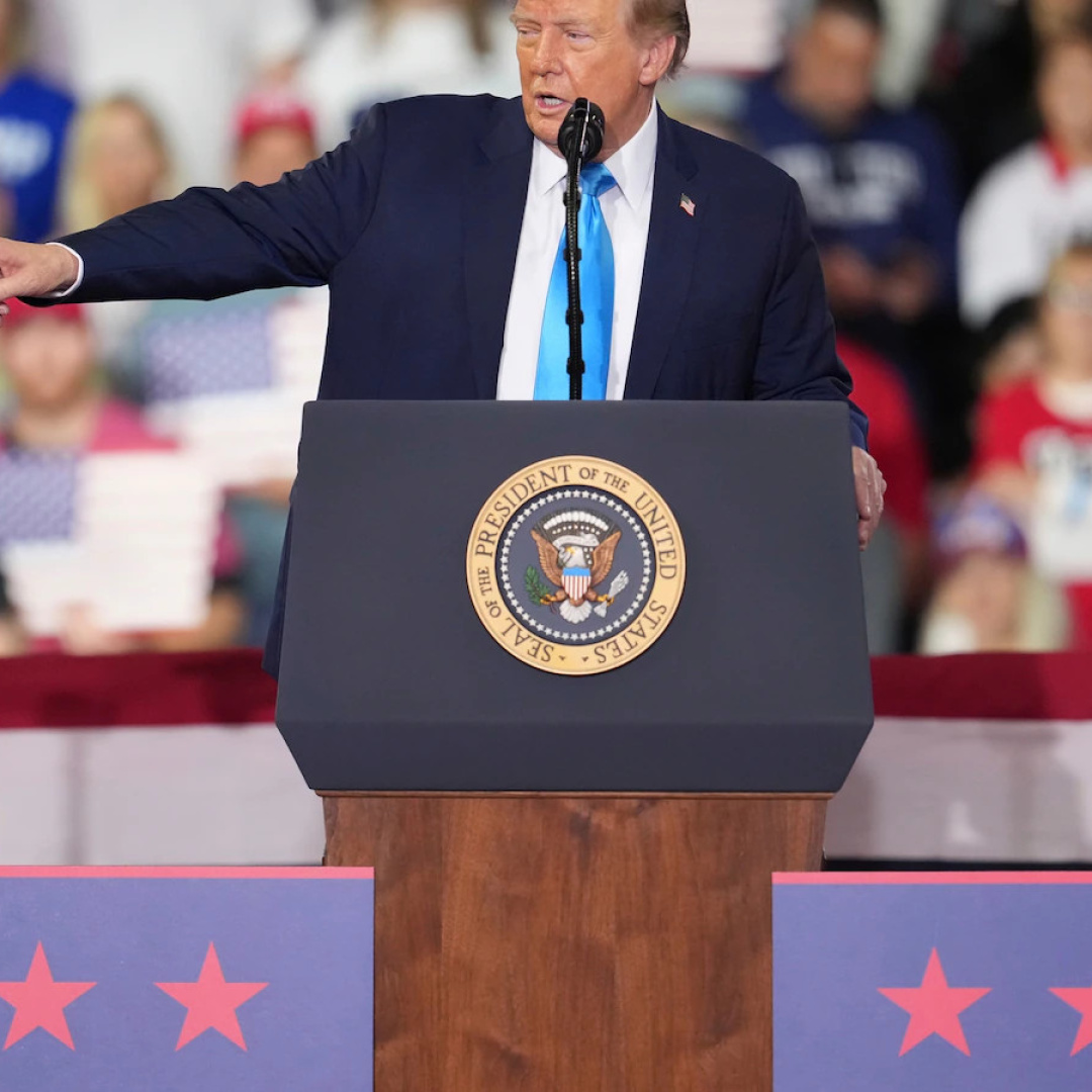 Trump Declares Himself Supreme Ruler of Gulf, Lake, and Imaginary Voters